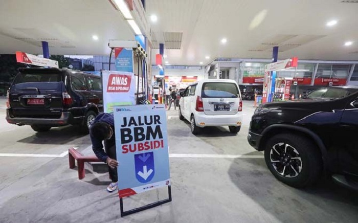 Ilustrasi kebijakan pemerintah yang akan melakukan pembatasan pada BBM Bersubsidi jenis pertalite
