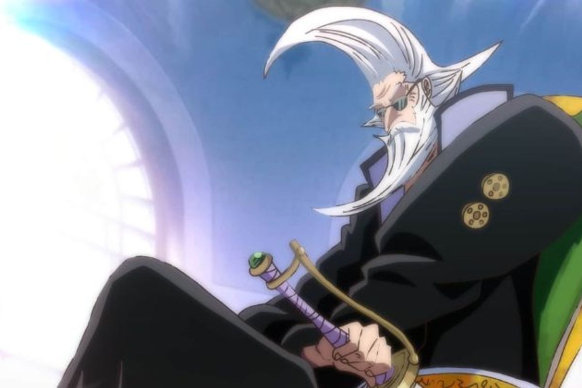 Figarland garling, karakter di manga One Piece yang diduga merupakan ayah Shanks dan pengganti Gorosei Saturn