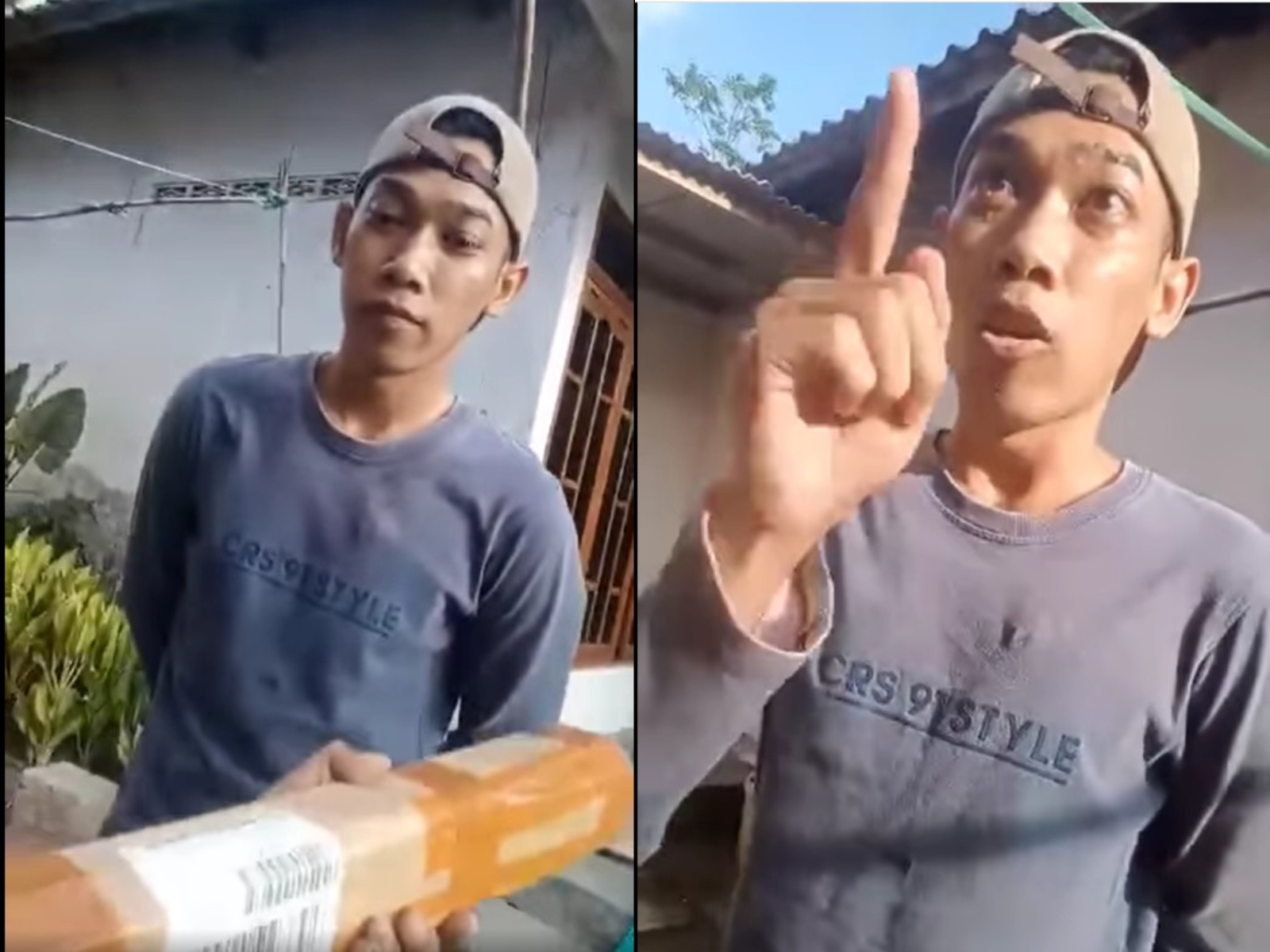 Potongan video viral pria puul kurir usai tak mau bayar paket COD