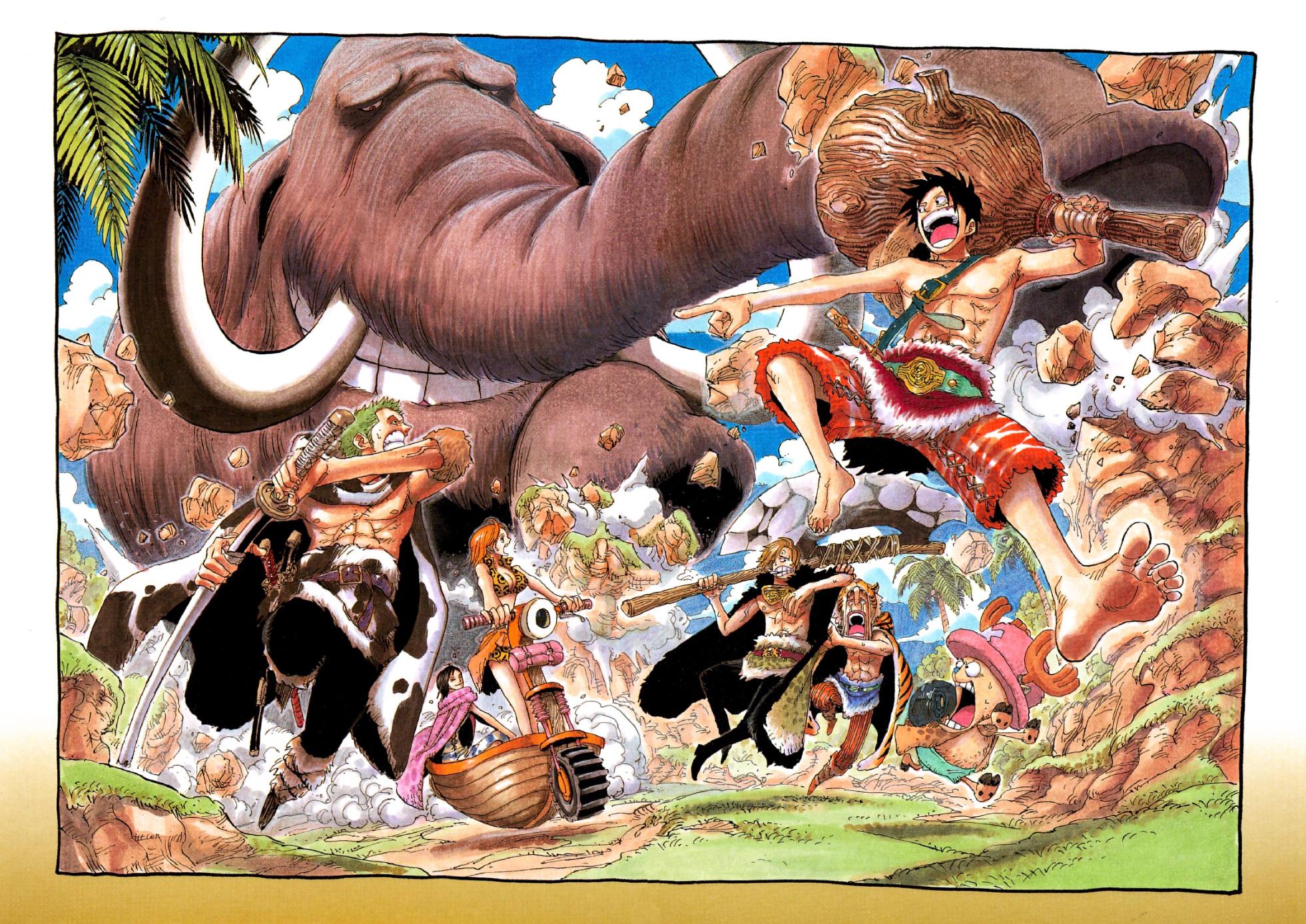 Ilustrasi Spoiler Manga  One Piece 1127