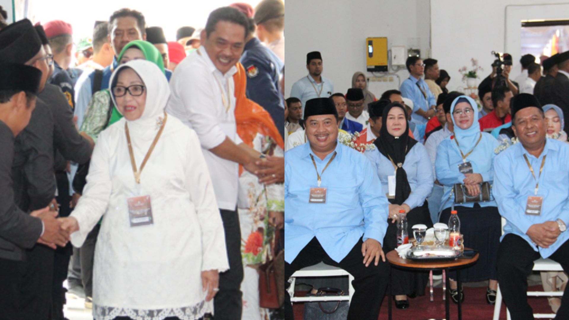 Dua paslon yang akan berlaga di Pilbup Jombang 2024