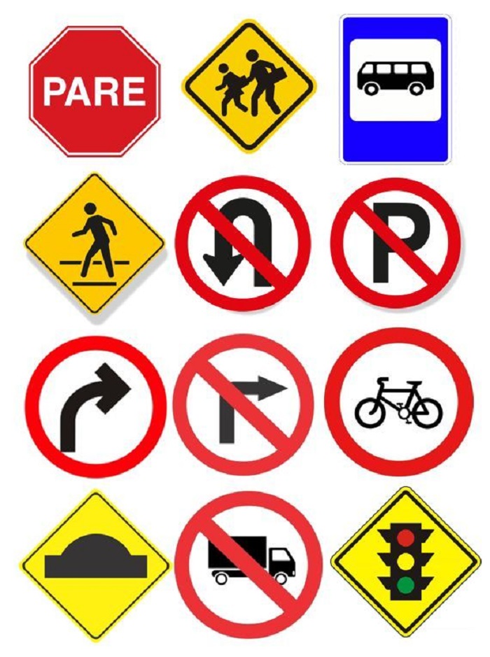 Ilustrasi rambu lalu lintas yang wajib diketahui pengguna jalan