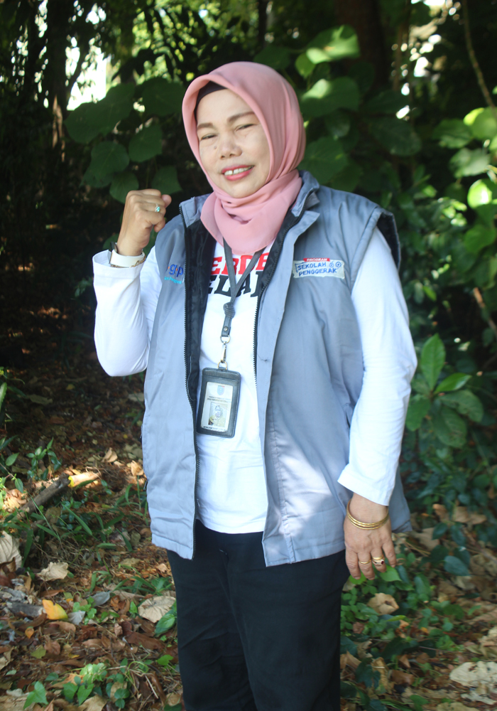Retno Dyah Winarti SPd MMPd, pengawas SD di Wilayah Kerja Pendidikan Kecamatan Kabuh.