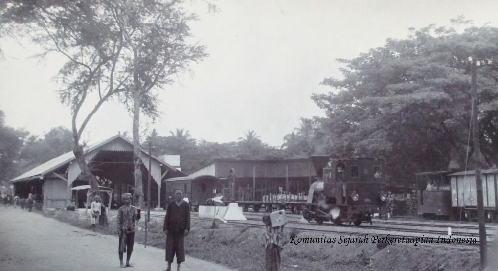 Jalur kereta api Babat Djombang Stoomtraam Maatschappij (BDSM) di tahun 1910