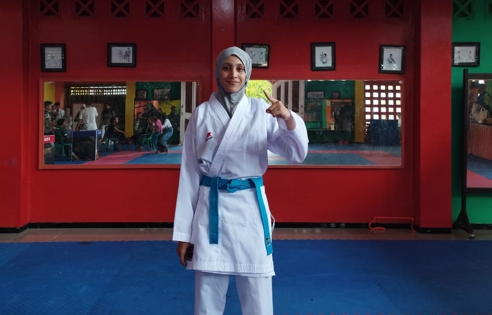 Najlah Samiyah, Karateka muda beprestasi asal Jombang