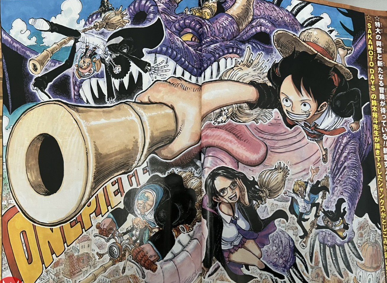 Sampul Manga One Piece 1128