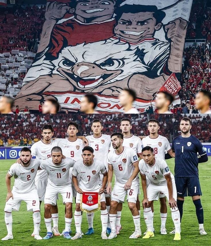Squad Timnas Indonesia yang kini tengah bersiap menghadapi Bahrain