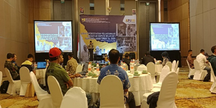 Rakor Percepatan dan Evaluasi Pelaksanaan BSPS Wilayah I Jawa Timur Tahun Anggaran 2024.
