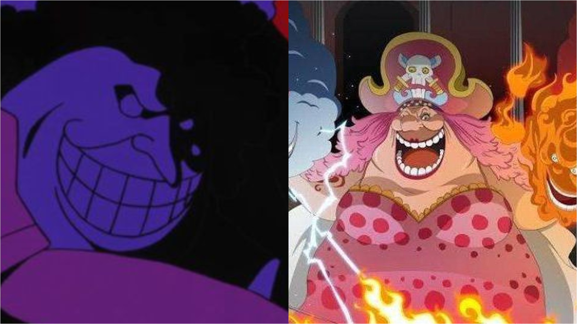 Perbedaan Siluet Bigmom dan gambar karakter aslinya
