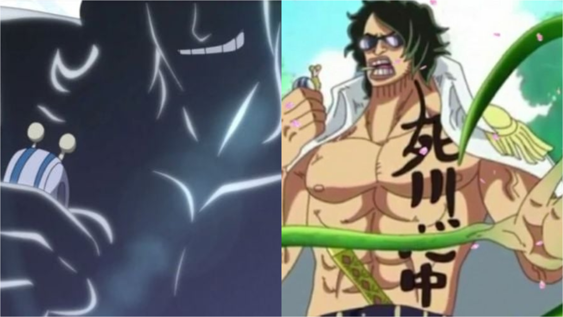 Perbedaan Admiral Greenbull atau admiral Ryokugyu atau Aramaki dalam siluet dan gambar aslinya