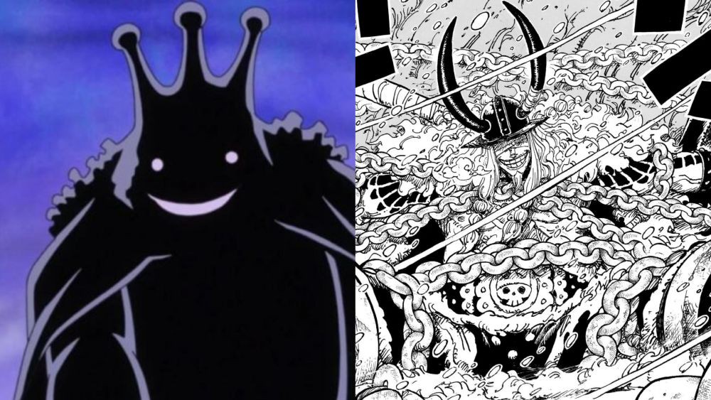 Perbedaan bentuk karakter Loki dalam gambar siluet dan gambar aslinya