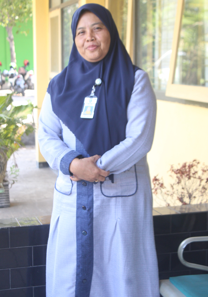 WAKIL Kepala Sekolah Bidang Sarana Prasarana SMKN 3 Jombang Widya Pertiwi, ST, SPd, MSi