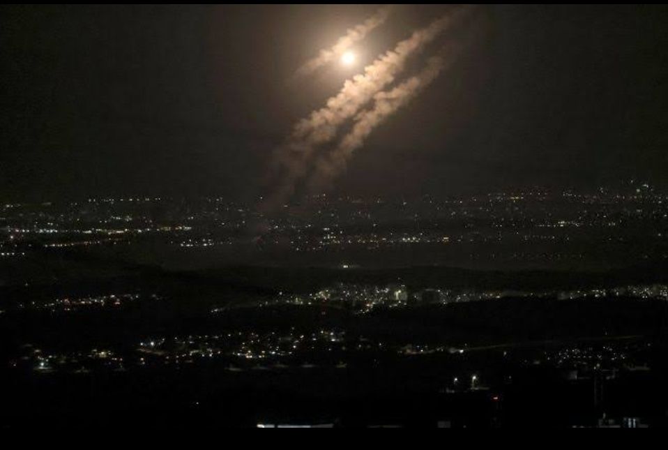 Serangan Iran ke Israel pada 1 Oktober 2024 yang gagal dihalau iron dome