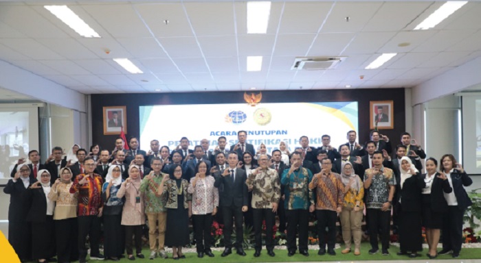 Pelatihan Sertifikasi Hakim Pertanahan dan Tata Ruang yang pertama kalinya diselenggarakan atas kolaborasi Kementerian Agraria dan Tata Ruang/Badan Pertanahan Nasional (ATR/BPN) dengan Mahkamah Agung