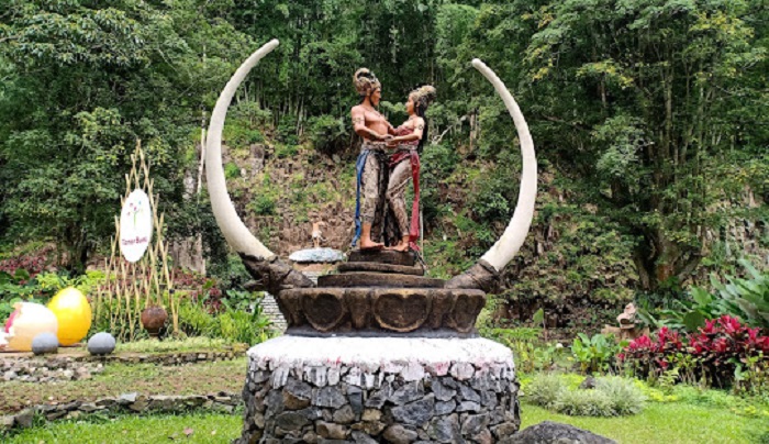 Taman kemesraan di Pujon, Malang