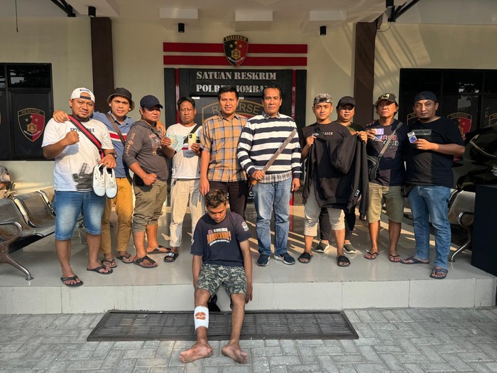 Perampok Alfamart Pandanwangi Jombang dihadiahi timah panas polisi karena melawan saat ditangkap