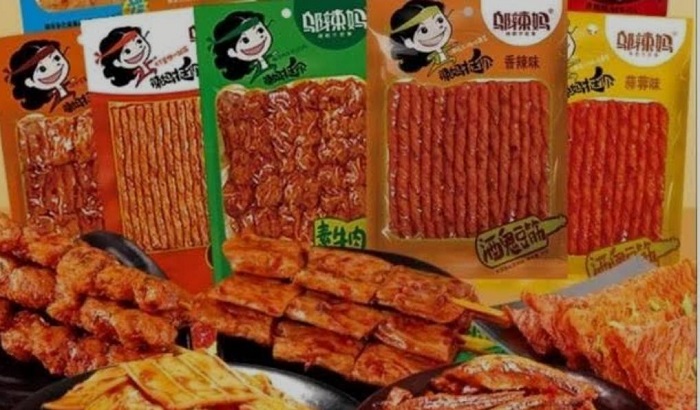 Ilustrasi jajan latiao yang membuat sejumlah anak di Kesamben Jombang mengeluh sakit perut