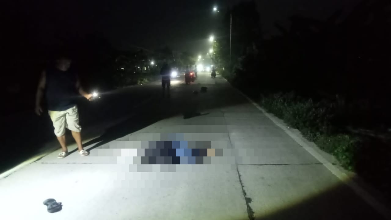 Korban tewas usai terjerat kabel internet di Jalan Raya Kabuh-Tapen Jombang