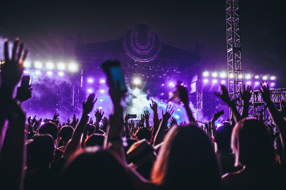 Ilustrasi konser musik
