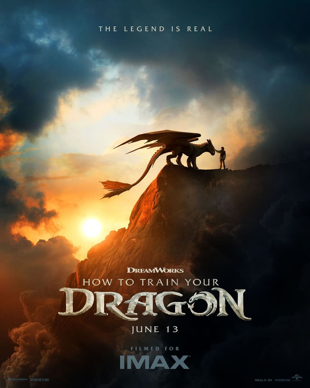 Film animasi How To Train Your Dragon yang akan dibuat versi live action nya