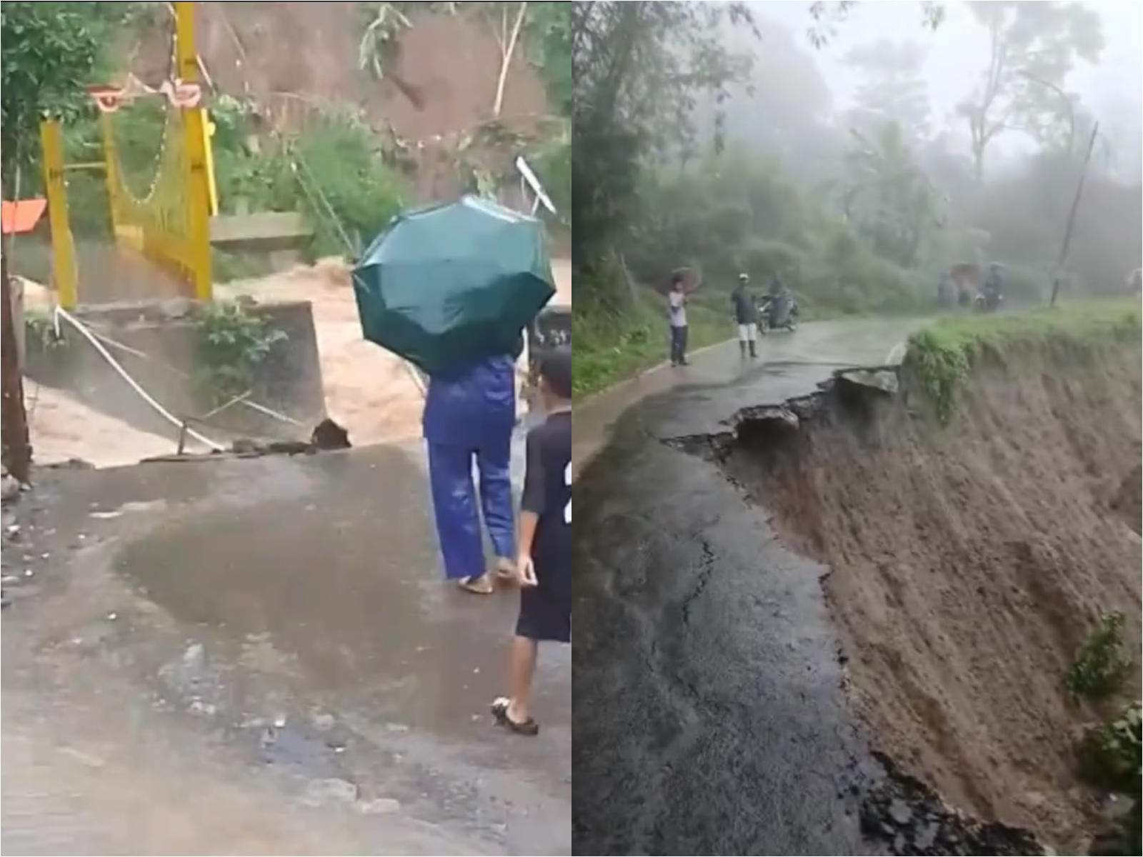 Bencana Banjir dan tanah longsor yang mendera wilayah Sukabumi Jawa Barat