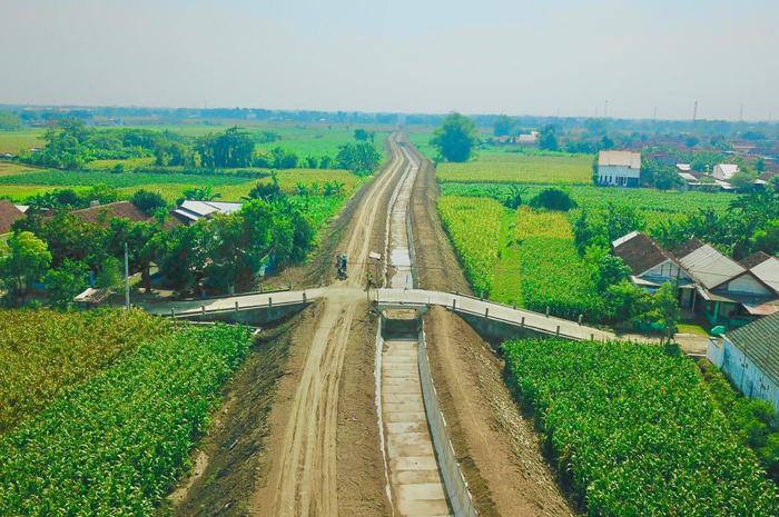 Proyek irigasi Pariterong ditarget akhir Desember 2024 tuntas.