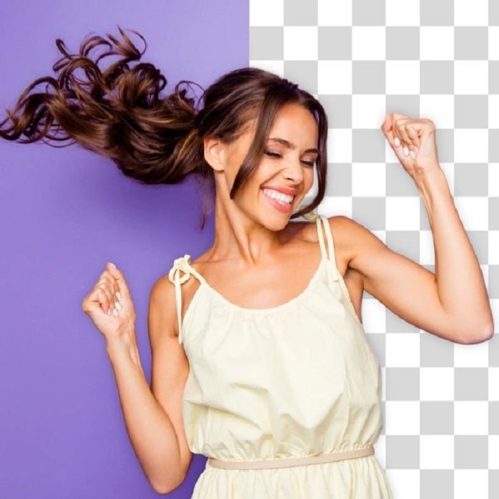 Ilustrasi cara mudah mengganti background foto tanpa instal aplikasi