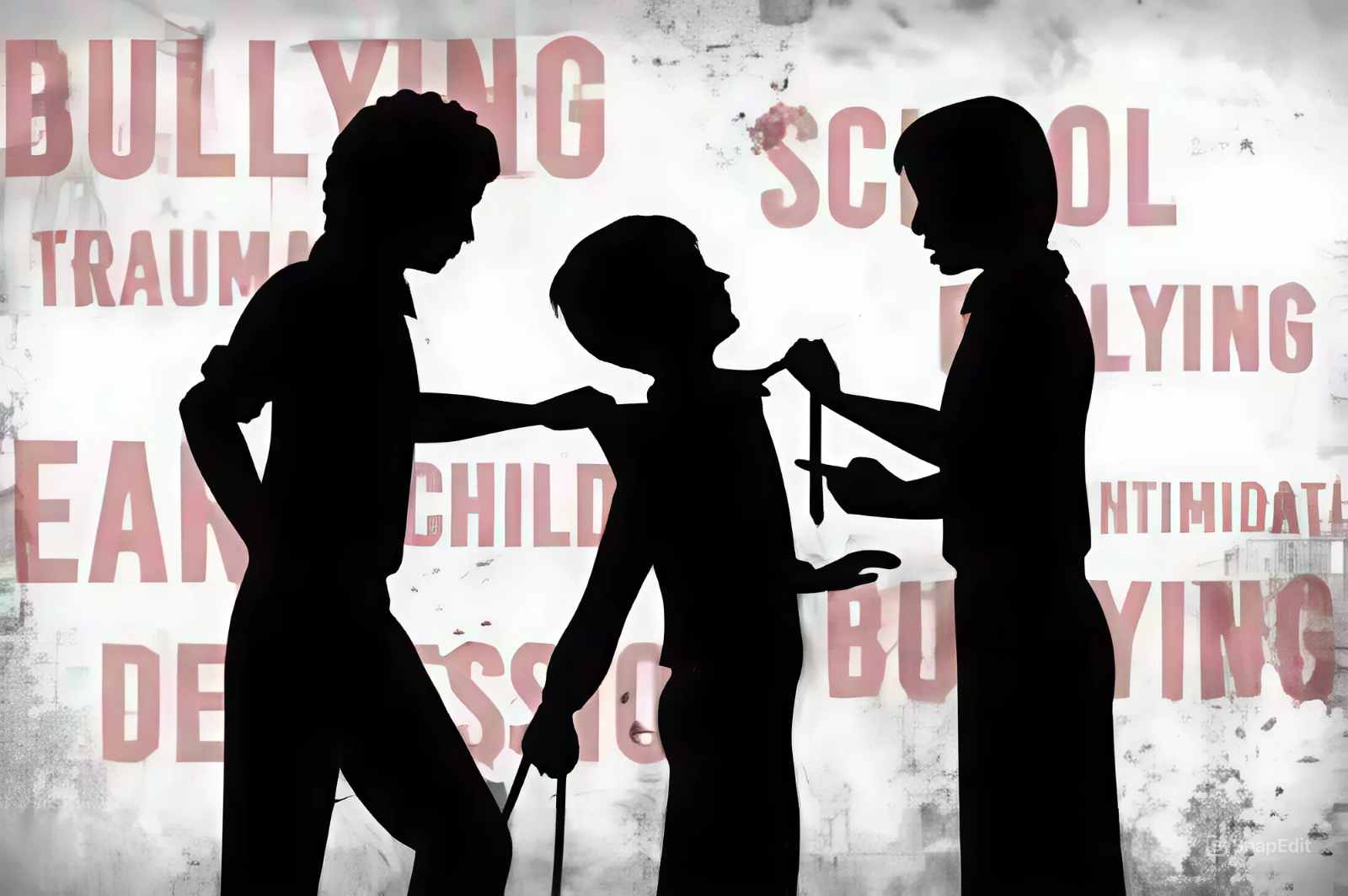 Ilustrasi Bullying dan kekerasan pada anak yang membuat anak putus sekolah