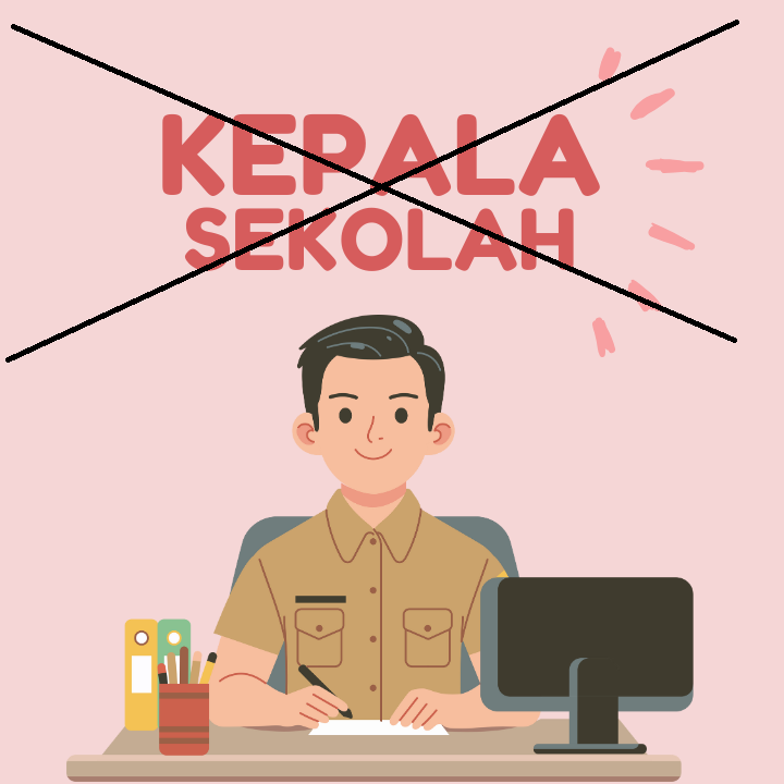 Ilustrasi jabatan kepala sekolah yang kini resmi dihapus pemerintah