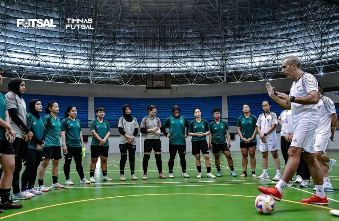 Timnas Futsal Putri Indonesia yang akan bertanding pada AFC Women