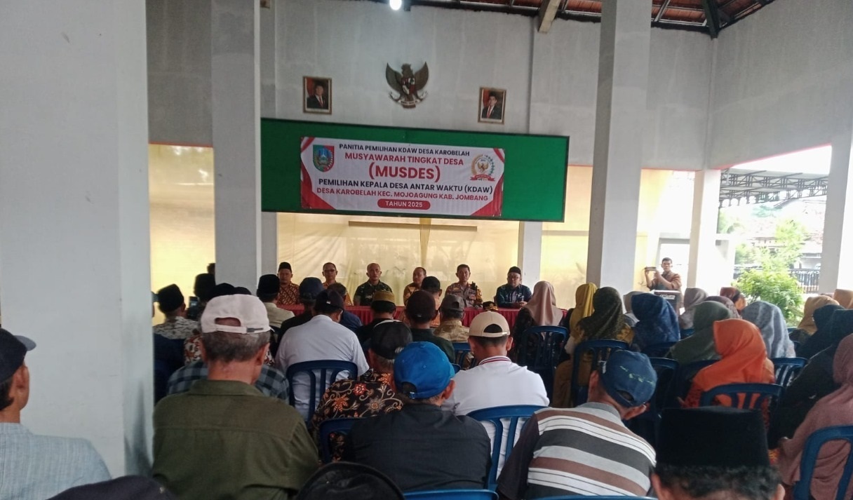 Proses Mudes KDAW di Desa Karobelah, Mojoagung, Jombang