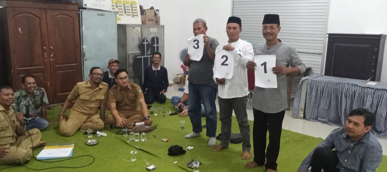 Tiga bacalon ini sedianya akan melenggang menuju Musdes KDAW Pulolor Jombang