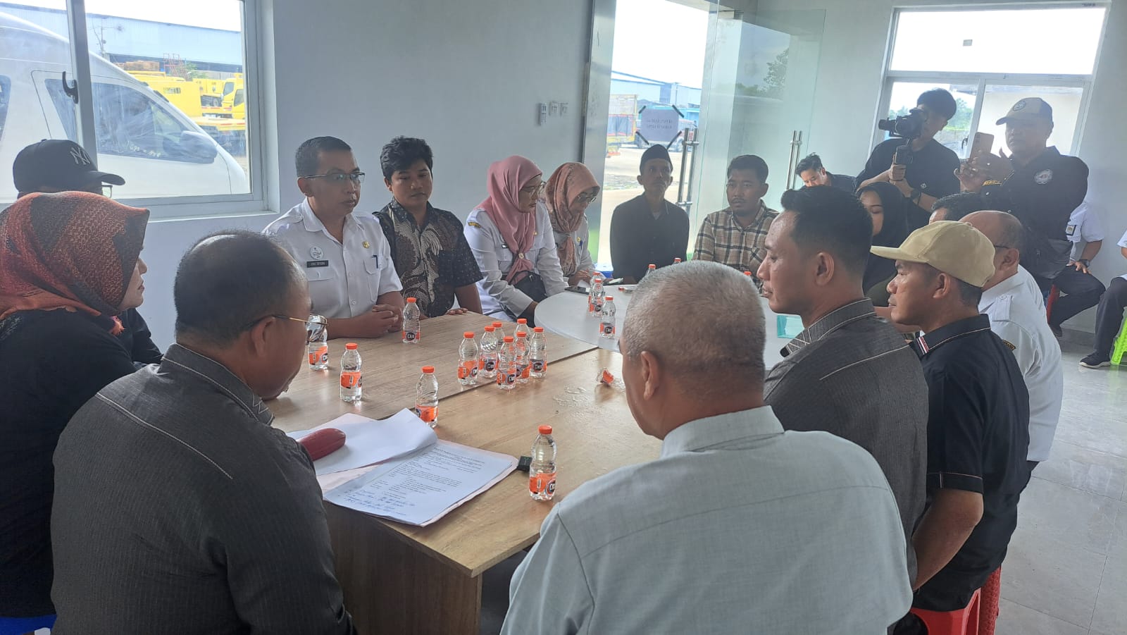 Sidak ke Pabrik PT PCI di Bandarkedungmulyo yang dilakukan Komisi A DPRD Jombang