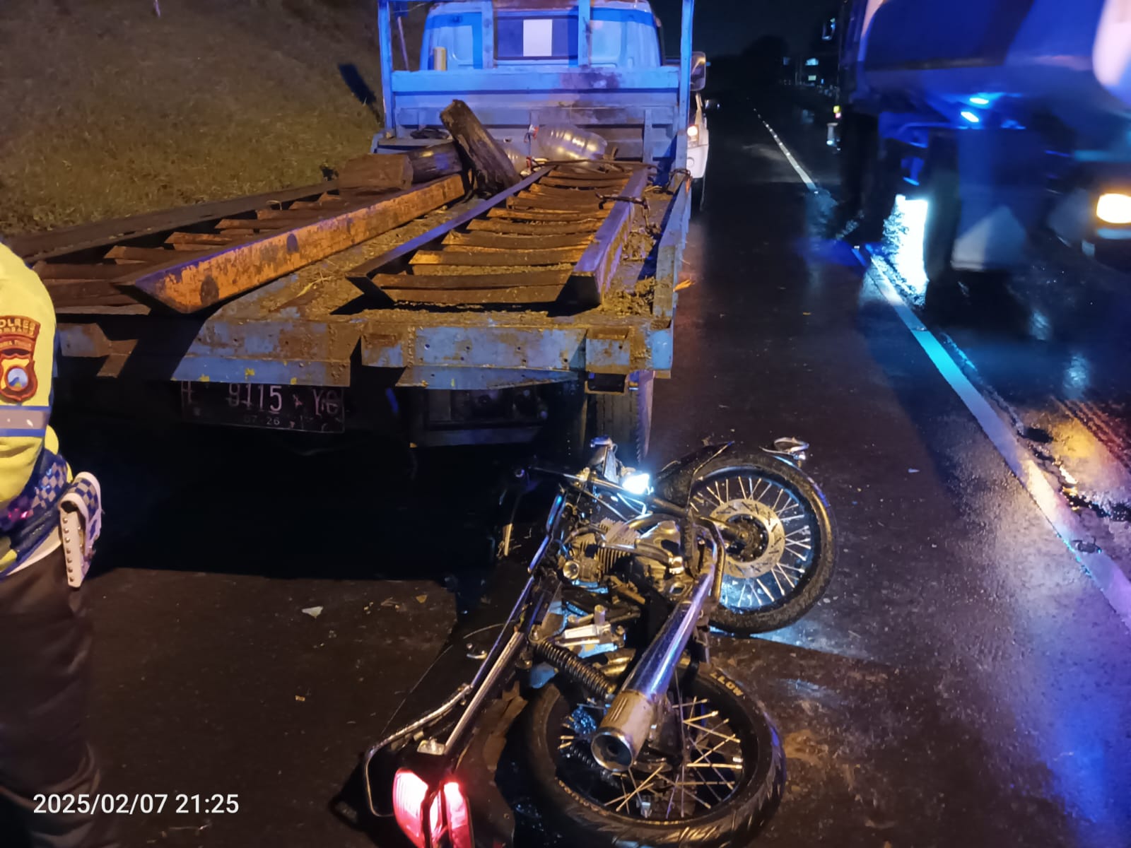 Tabrakan maut yang menewaskan remaja di Jalur Provinsi Ploso-Gedeg Jumat malam