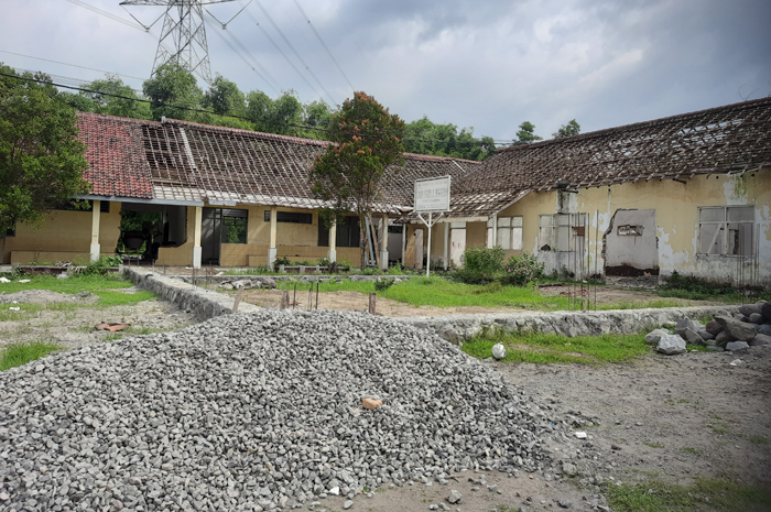 Kondisi SMP di Jombang yang digusur Pemdes Rejoagung, Ngoro, Jombang
