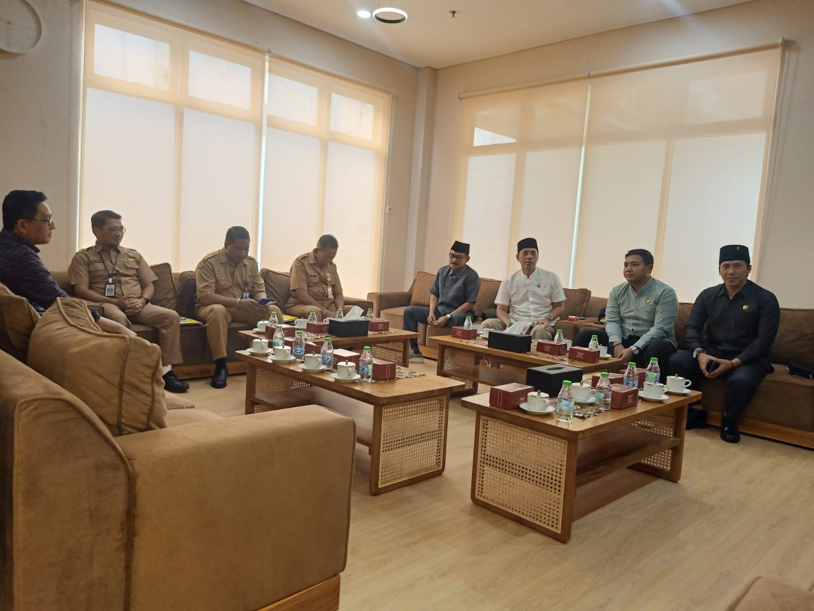 Komisi C DPRD saat memanggil Inspektorat jombang berkaitan dengan kasus mangkraknya Pamsimas Sumbermulyo, Jombang