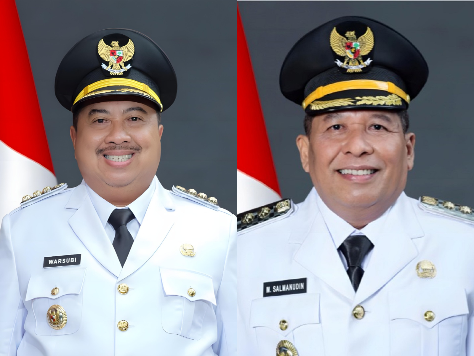 Bupati dan Wabup Jombang Warsubi-Salman yang dilantik hari ini