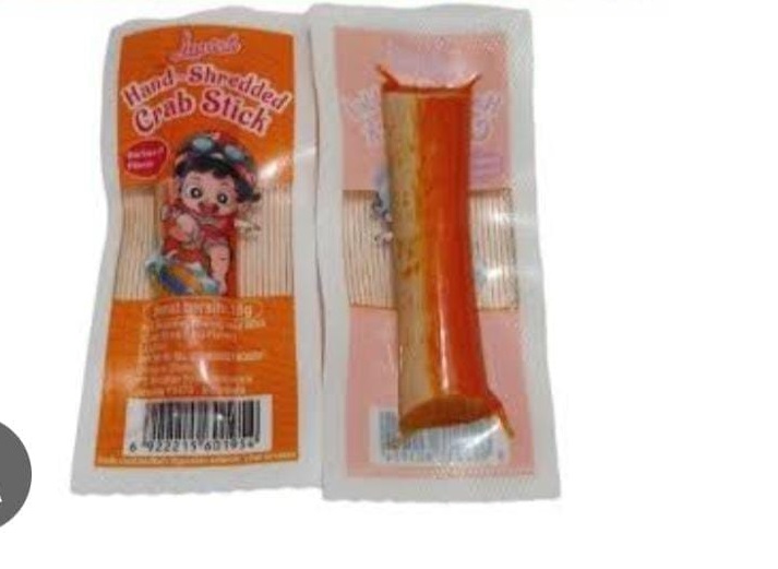Jajanan crabstick ini yang disebut-sebut membuat siswa SD Negeri di Kesamben Jombang Keracunan