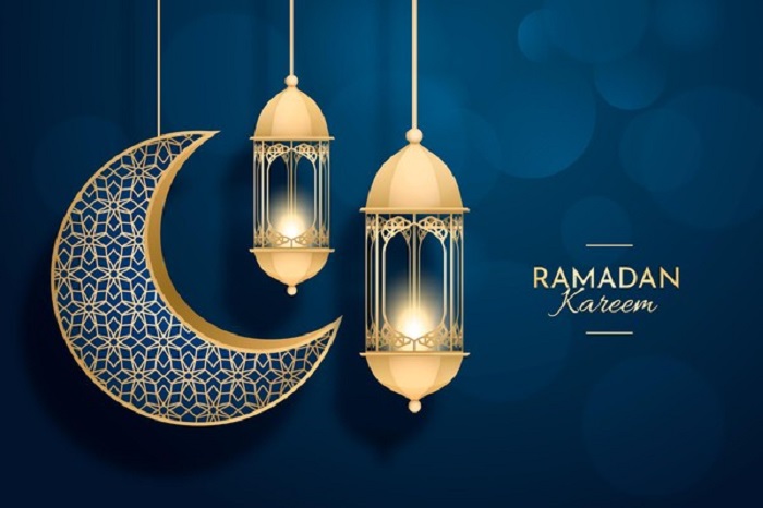 Ilustrasi bulan ramadan serta panduan ibadah dan amalan sunah di dalamnya