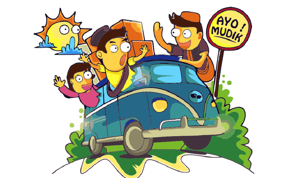Ilustrasi libur lebaran