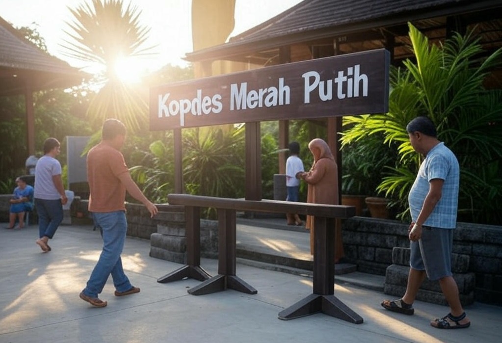 Ilustrasi Kopdes Merah Putih