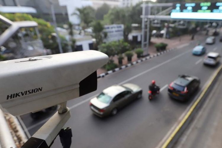 Ilustrasi CCTV jalan raya