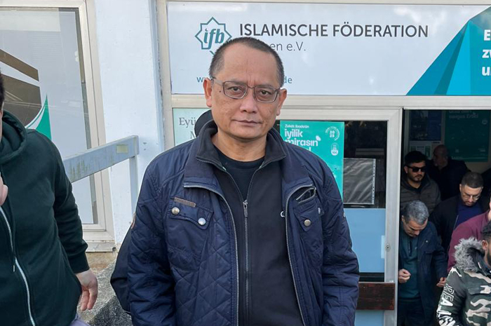 Rizal Noersoesetija Dwitantonoputra, warga Kepanjen, Kecamatan Jombang yang tinggal di Bremen Jerman