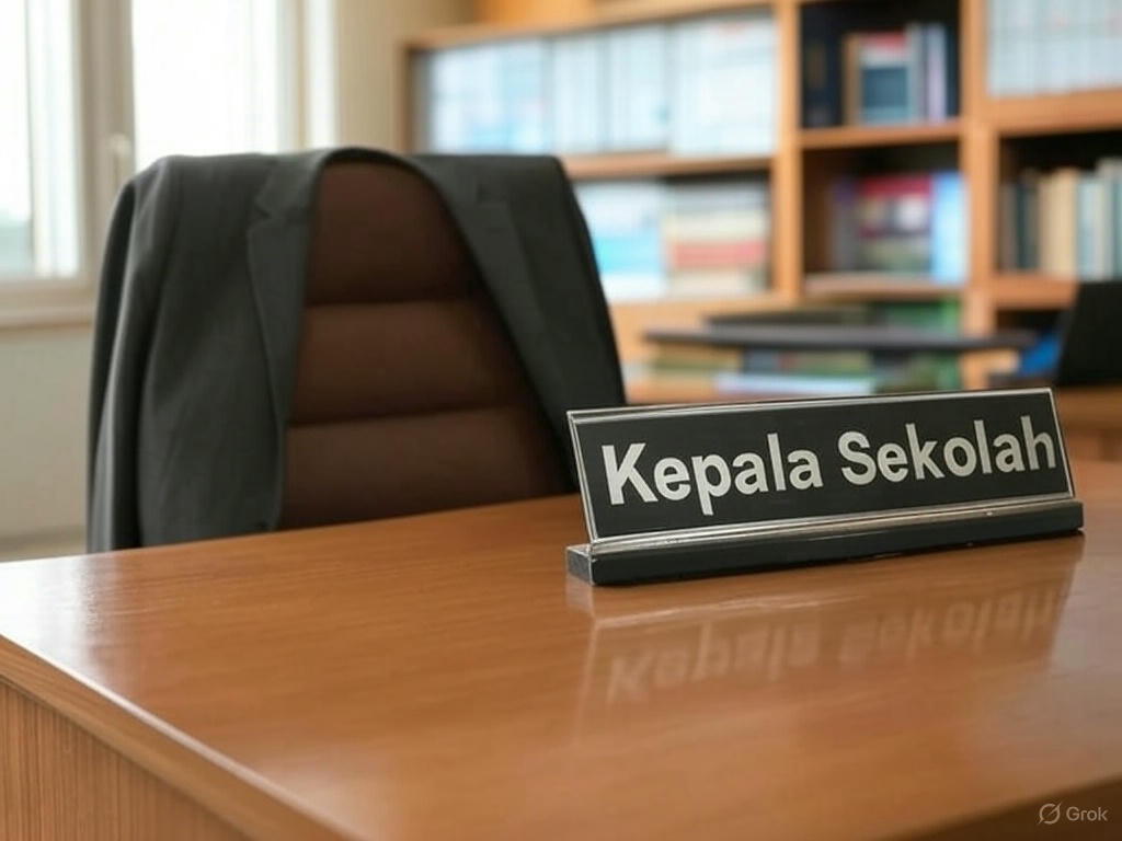 Ilustrasi jabatan kepala sekolah kosong