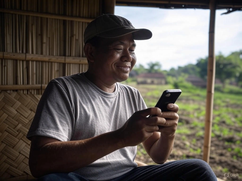 Ilustrasi Wifi Gratis di Desa di Kabupaten Jombang