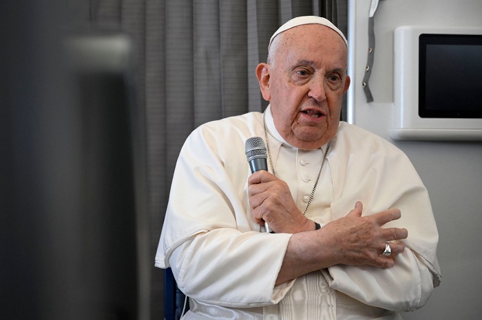 Paus Fransiskus (Photo by Vatican Media via Vatican Pool/Getty Images)
