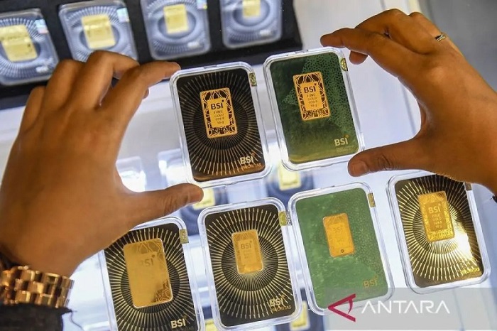 harga emas antam terbaru 22 April 2025 (antaranews.com)