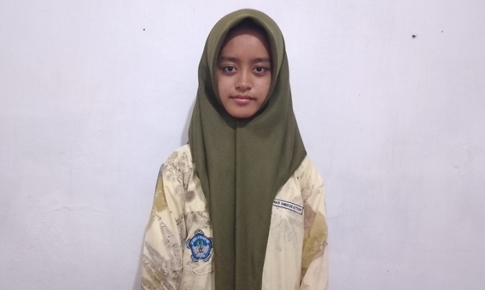 Mutia Rahima Kamil, Kelas 8-B SMPN 4 Jombang