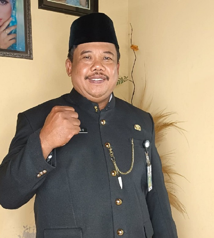 Sudarso Kepala SMKN Wonosalam Kabupaten Jombang.