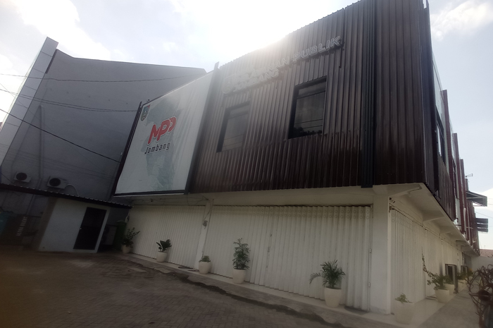BAKAL DIREHAB: MPP di Ruko Simpang Tiga Mojogapit tahun ini bakal direhab.